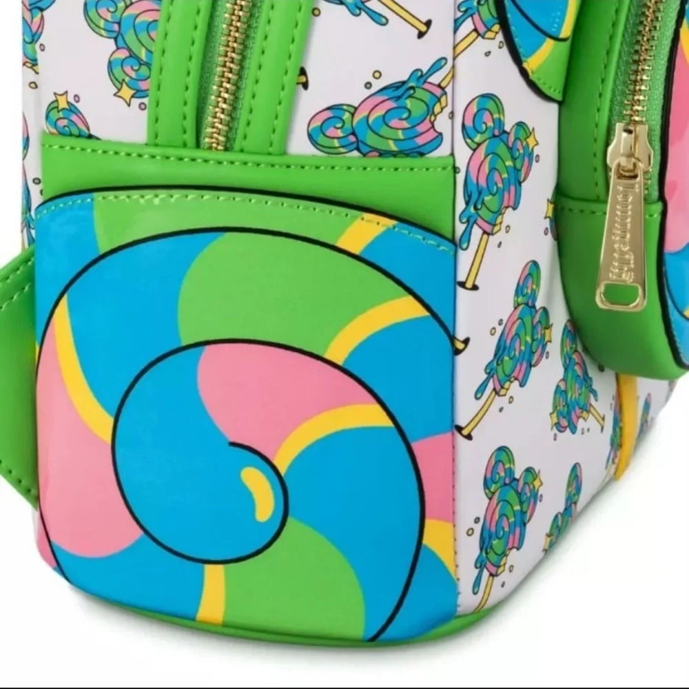 NWT Disney Parks x Loungefly Disney Eats Lollipop Backpack - Picture 3 of 5